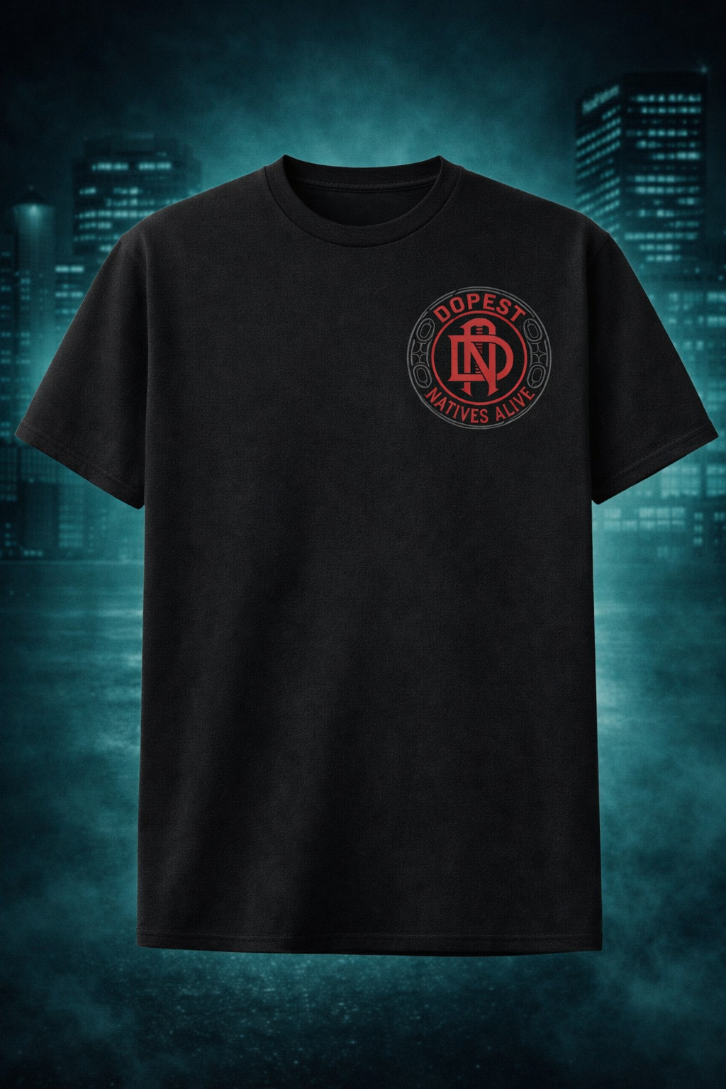 DNA Wolf Shield Tee - Front